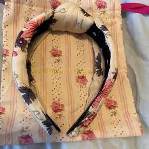 Love shack fancy x Lele Sadoughi floral headband
